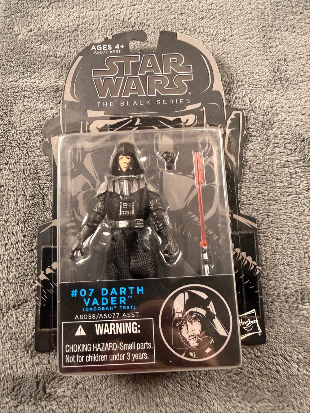 Star Wars Black Series Darth Vader Action Figure - Black, Red, Silver